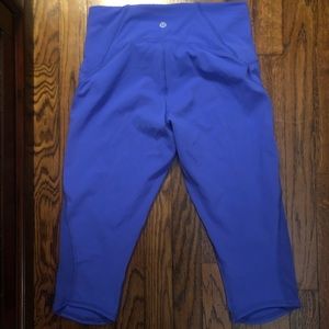 Lululemon Training Times Crop Leggings